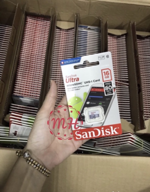 Thẻ Nhớ MicroSD 16GB C10 - 80MB/s | BigBuy360 - bigbuy360.vn