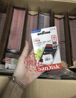 Thẻ Nhớ MicroSD 16GB C10 - 80MB/s