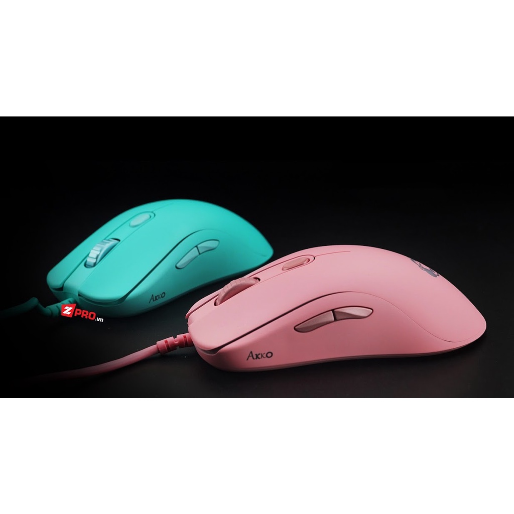 Chuột gaming AKKO AG325 Pink / Black / Taro Purple / Tiffany Blue ( 5000 DPI )
