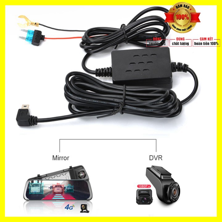 Bộ Kit nguồn đấu điện 24/24 dùng cho camera hành trình ô tô Điện áp đầu vào: 8 – 40V | BigBuy360 - bigbuy360.vn