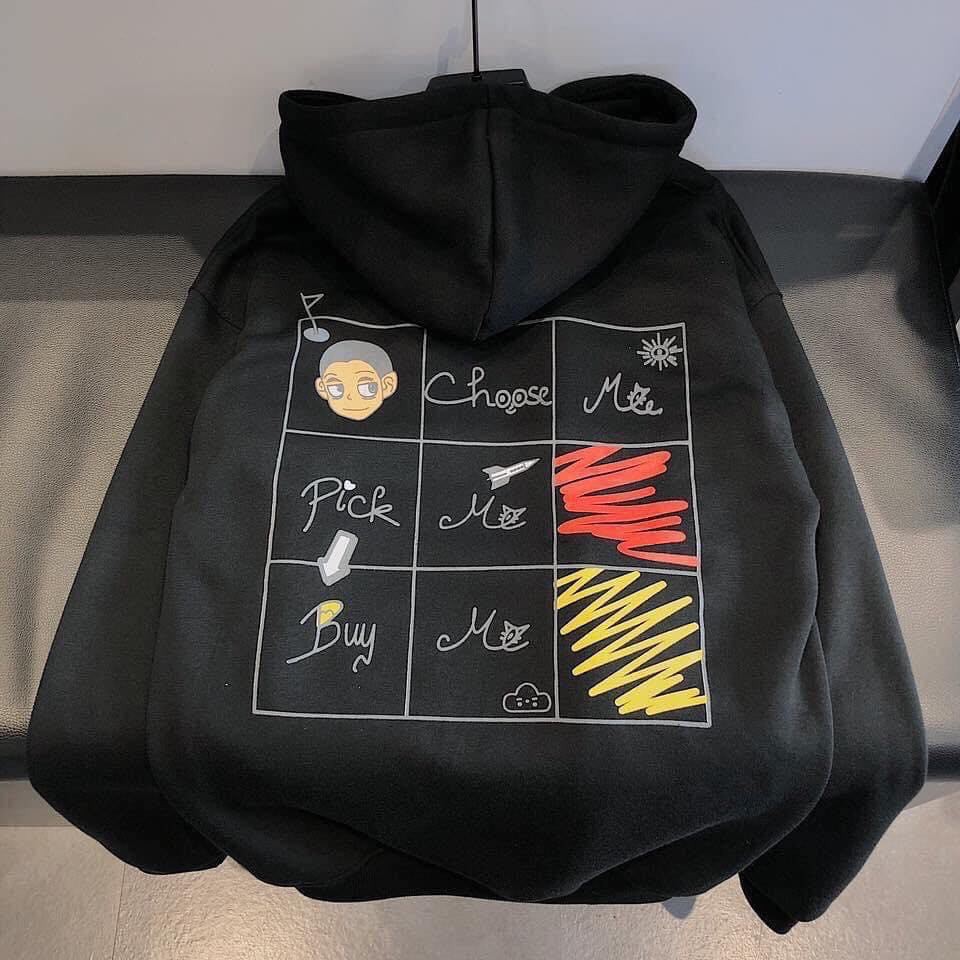 [HÌNH THẬT] ÁO HOODIE UNISEX IN HÌNH CẬU BÉ MR SMILE 99 SHOP | BigBuy360 - bigbuy360.vn