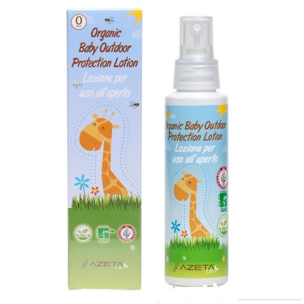 Kem organic chống muỗi và côn trùng Azetabio 100ml