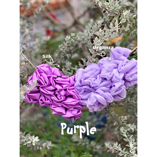 Đồ buộc tóc scrunchie bigsize Lụa Tô Châu cao cấp