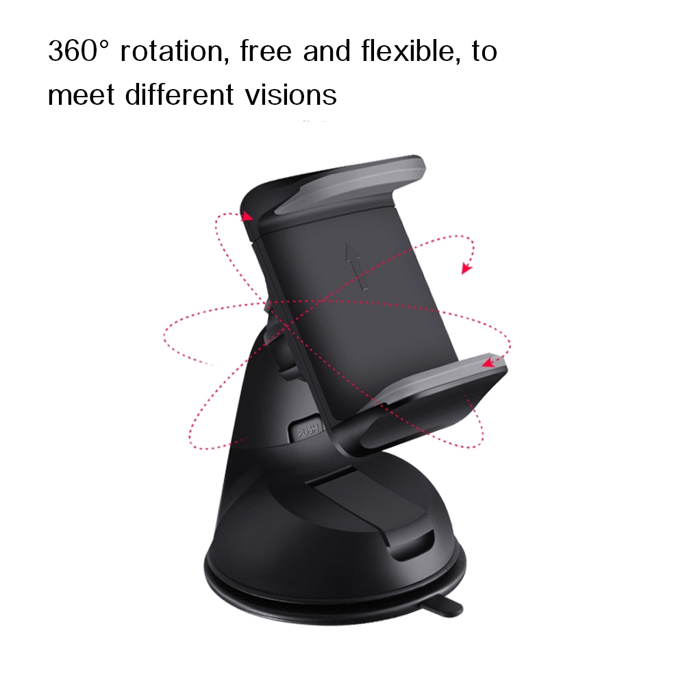 Giá đỡ điện thoại có thể xoay 360 độ gắn bảng điều khiển xe ô tô