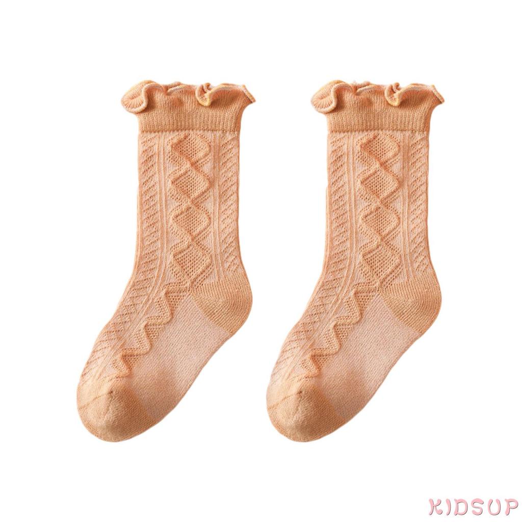 Vớ cotton màu sắc đơn giản cho bé 0-4 tuổi