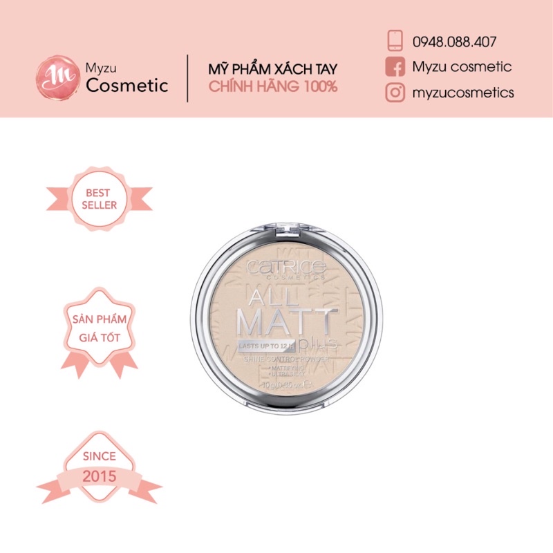 Phấn Phủ Catrice All Matt Plus Shine Control Powder