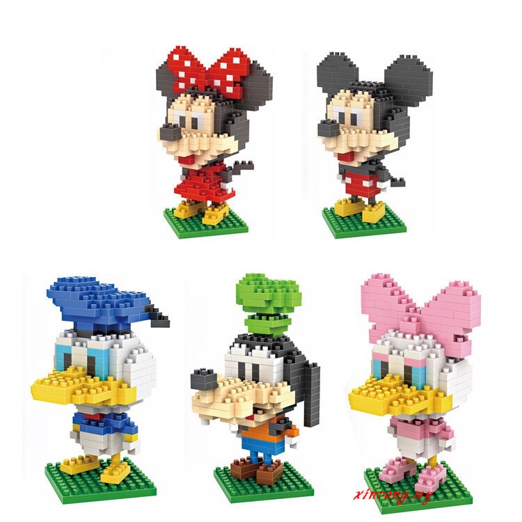 MINNIE LEGO Bộ Đồ Chơi Lego Xếp Hình Chuột Mickey Minnie Cho Cặp Đôi