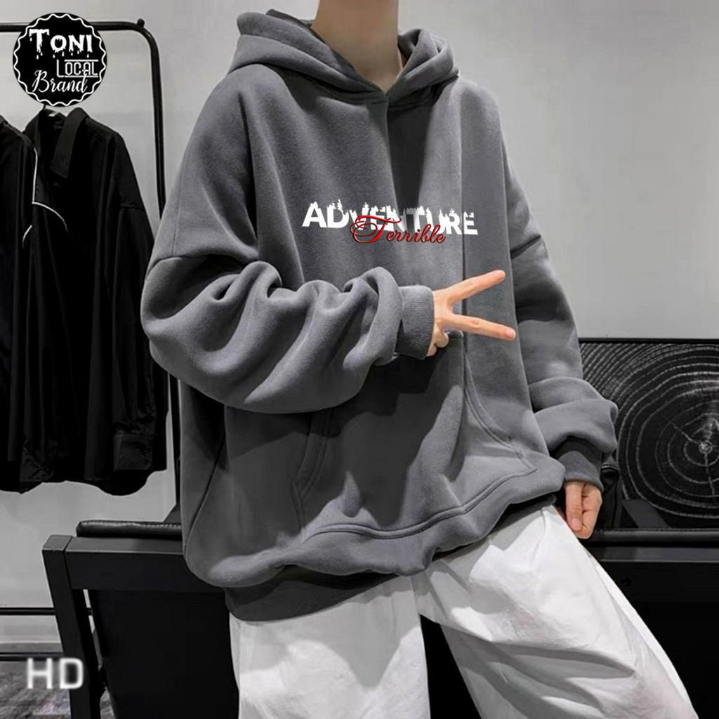 Áo Hoodie Local Brand SATAMA nỉ bông cực dày form rộng Unisex giữ ấm chống nắng