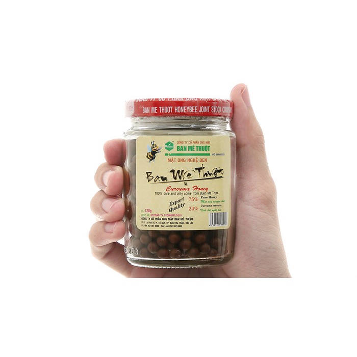 Mật Ong Nghệ Đen Ban Mê Thuột - Giúp Giảm Đầy Hơi, Ăn Không Tiêu, Hỗ Trợ Viêm Loét Dạ Dày, Tá Tràng Lọ 120G