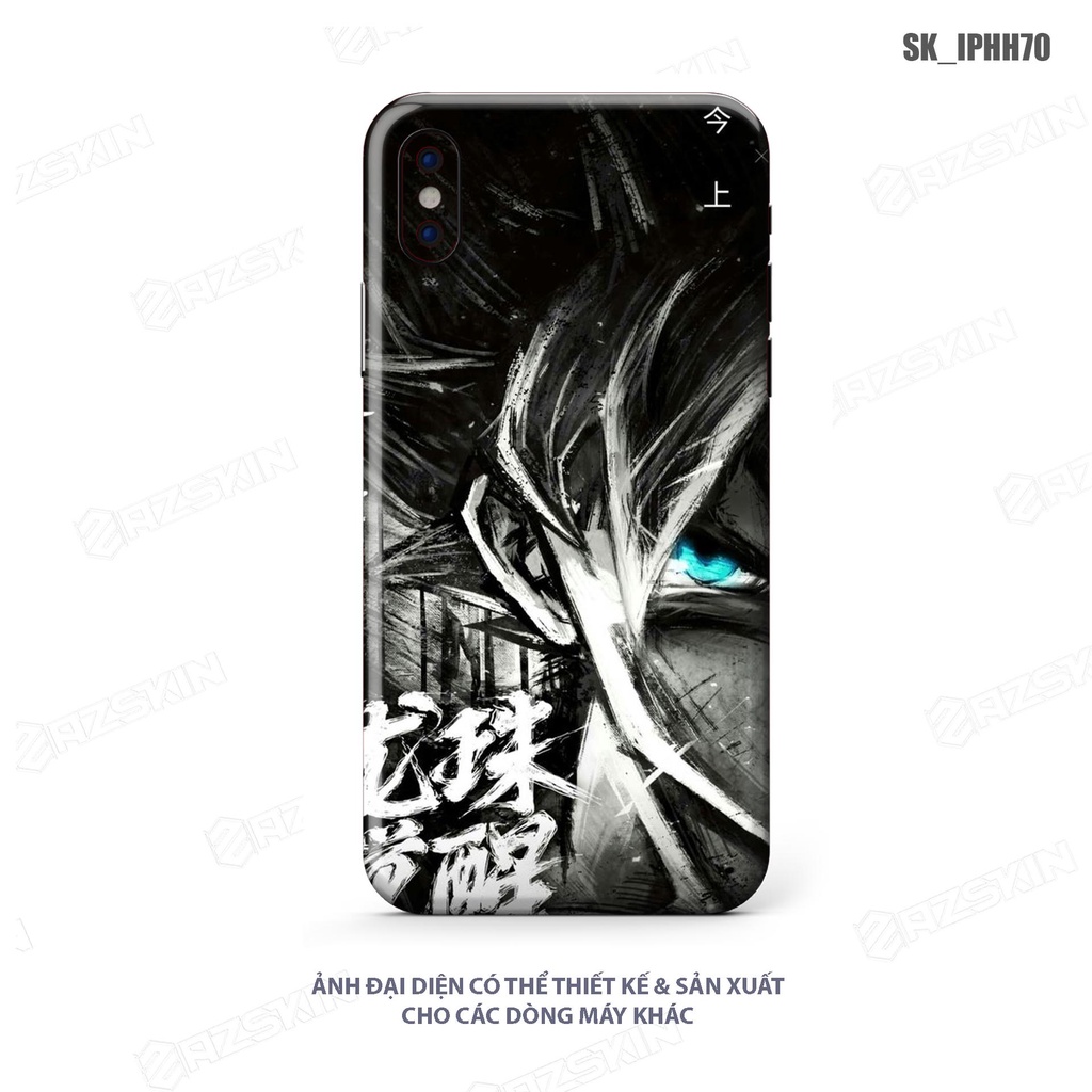 Miếng Dán Skin In Hình SONGUKU IPhone 14 Pro/14 Pro Max |SK_IPHH70| Chất Liệu Chính Hãng, Bền Màu, Dán Full Lưng Viền