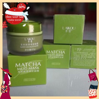 Mặt Nạ Trà Xanh Matcha Mud Mask Laikou - Hàn Quốc