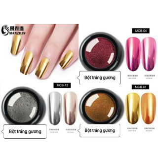 Nhũ Tráng Gương Móng (nhiều màu)