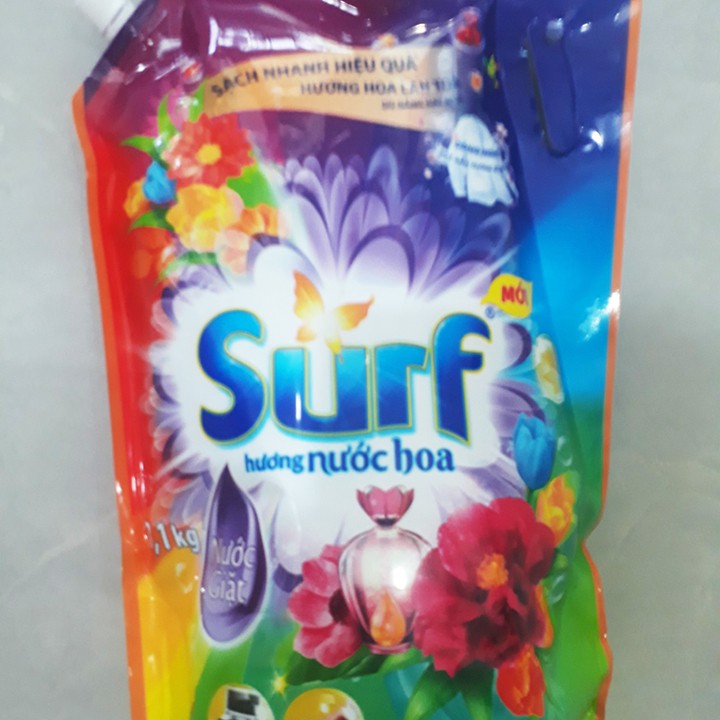 NEW Nước giặt Surf hương nước hoa 3,1kg có nắp vặn