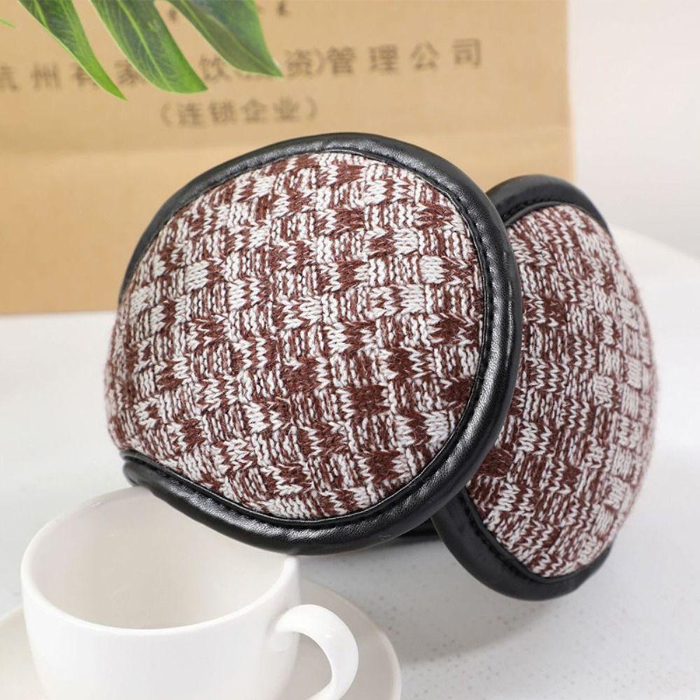 Chụp Tai Giữ Ấm Chống Gió Bằng Vải Lông Nhung Mềm Mại Có Thể Điều Chỉnh Cho Nam Và Nữ