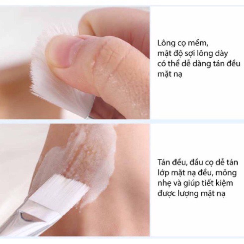 Cọ Đắp Mặt Nạ Cán Nhựa Cao Cấp