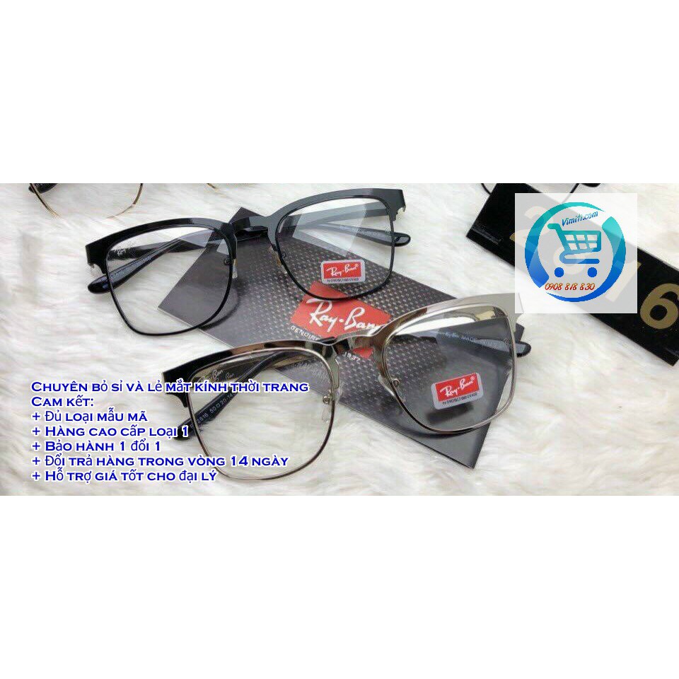 [ GIÁ CẢ PHẢI CHĂNG ] Mắt kính cận thời trang Rayban thích hợp cho nam và nữ  #kinh_mat_uy_tin