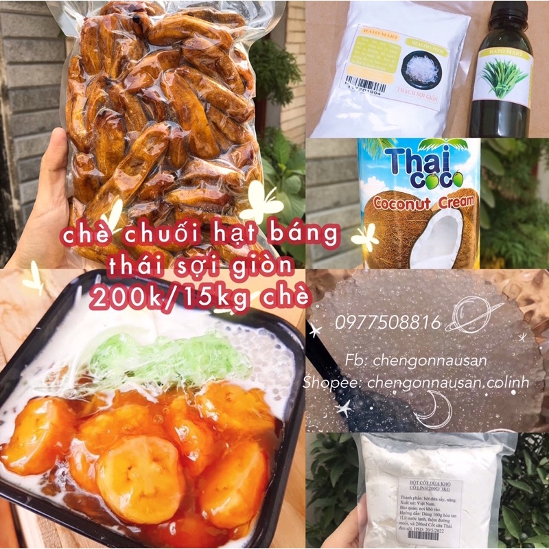 ❌SET CHÈ CHUỐI DẺO❌