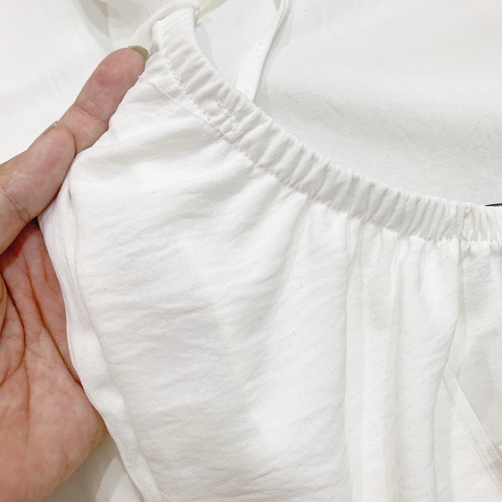 ĐẦM MAXI TRẮNG HỞ LƯNG - VÁY 2 DÂY ĐŨI TRẮNG CỔ YẾM ĐI BIỂN MẶC NHIỀU KIỂU HOT | BigBuy360 - bigbuy360.vn