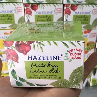 Kem nén dưỡng trắng Hazeline matcha lựu đỏ 8g