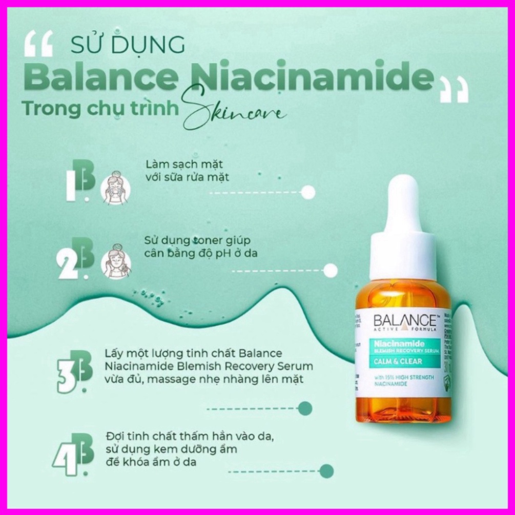 Serum ngừa mụn mờ thâm Balance Active Formula Niacinamide 15% Blemish Recovery 30ml freeship toàn quốc | BigBuy360 - bigbuy360.vn