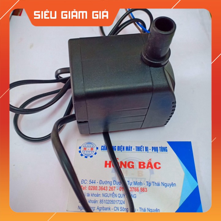 Bơm nước quạt điều hòa 16W 220V Hmax 1.6m 900Lh