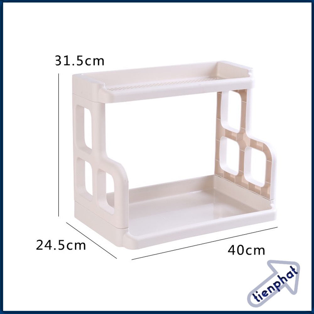 Kệ gia vị , Kệ nhà bếp thông minh đa năng 2 tầng