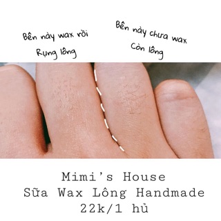 Sữa Wax Lông Handmade Mimi