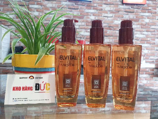 (Bill Đức+ review) Tinh dầu dưỡng tóc Loreal Elvital OL Magique