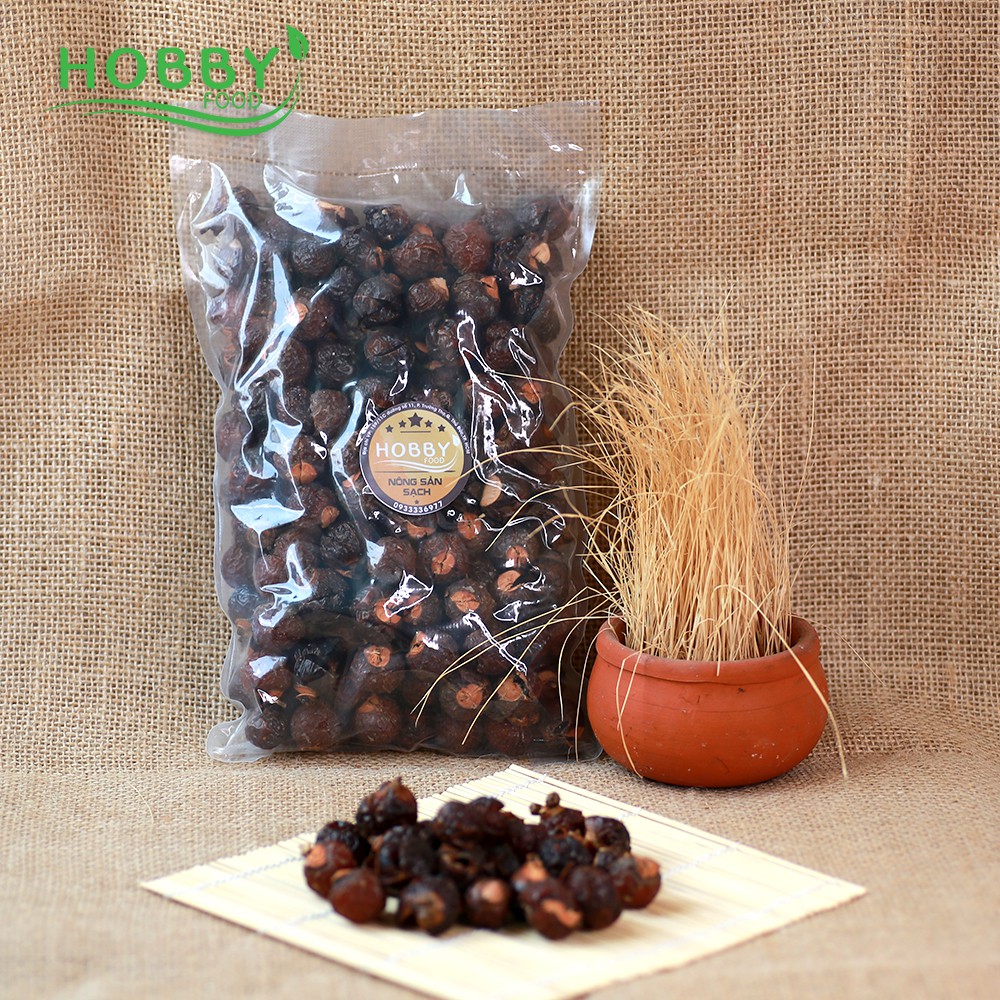 Quả bồ hòn đã bóc hạt - Bồ hòn khô tách hạt - Gói 500gram - HOBBY FOOD Bồ Hòn khô bóc hạt | BigBuy360 - bigbuy360.vn