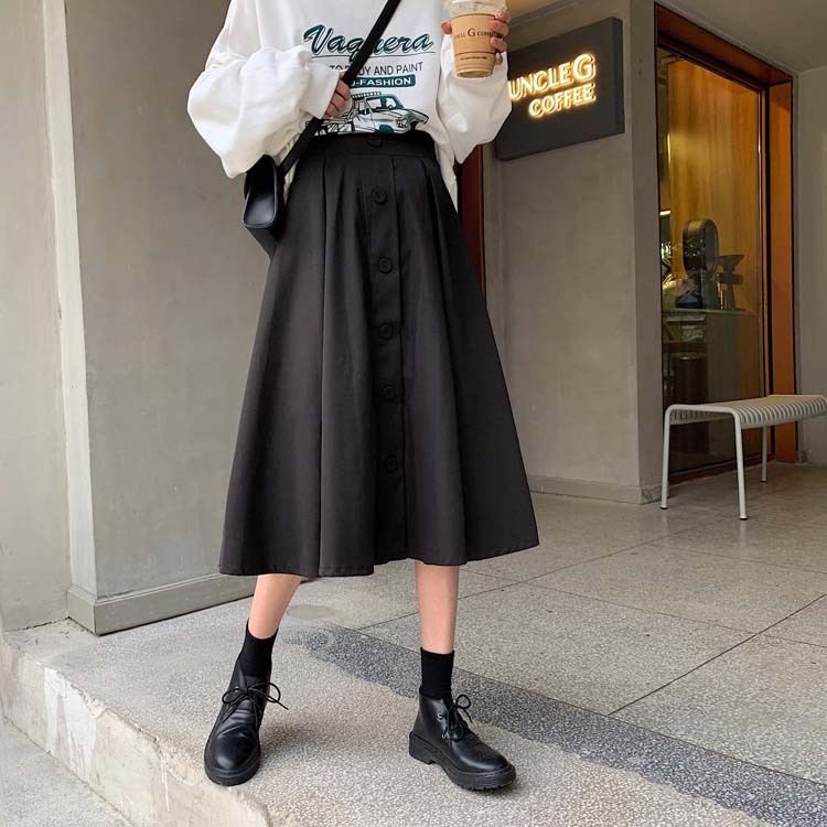 Cost-effective Skirt denim skirt Fashion Half-length skirts Women's clothes High waist skirt