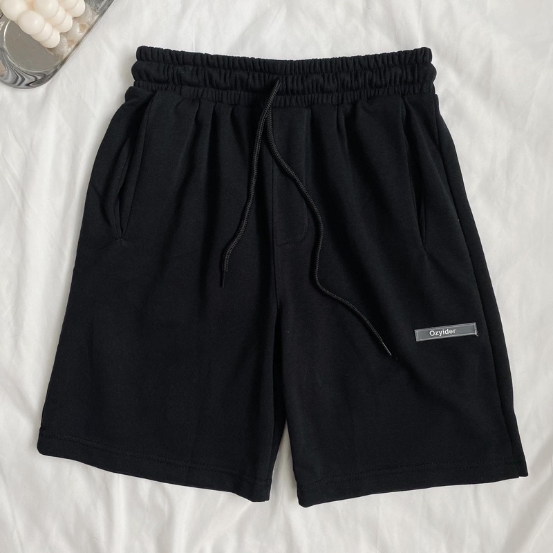 Quần short nam, nữ thun OZY - Quần đùi unisex cạp chun - Homies Saigon