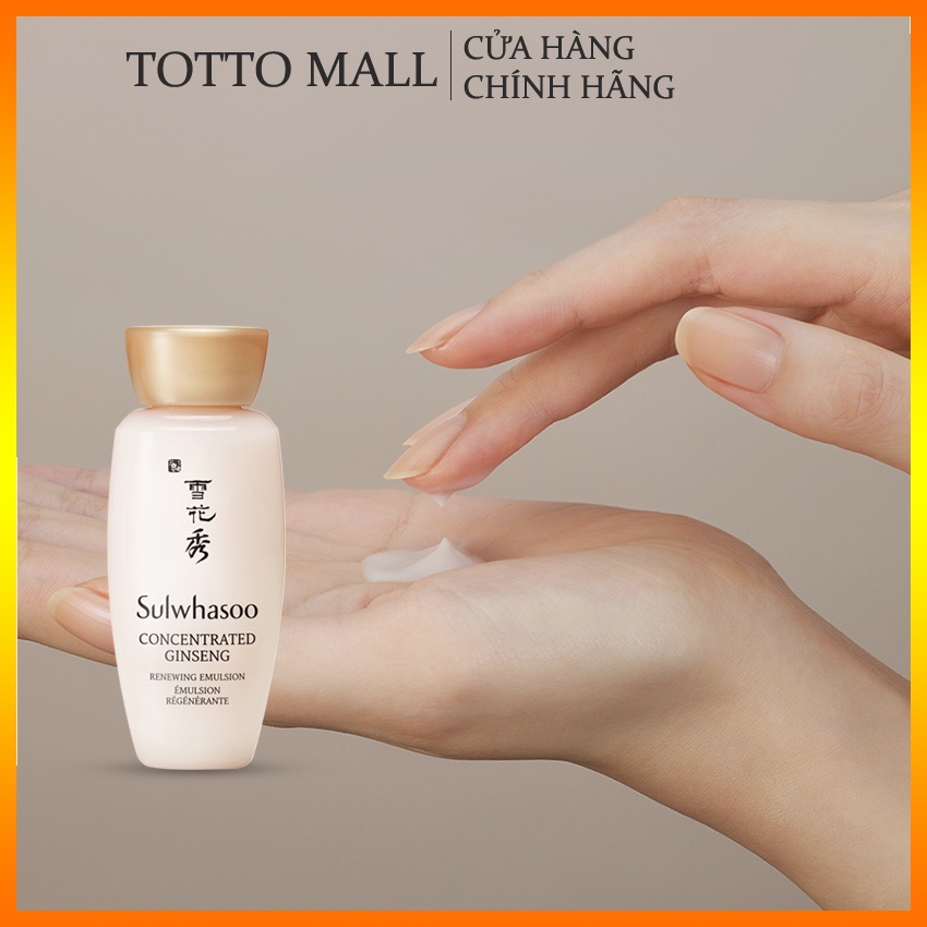 Sulwhasoo nhân sâm - Nước hoa hồng nhân sâm Sulwhasoo; Sữa dưỡng nhân sâm Sulwhasoo; Serum nhân sâm; kem sâm Sulwhasoo