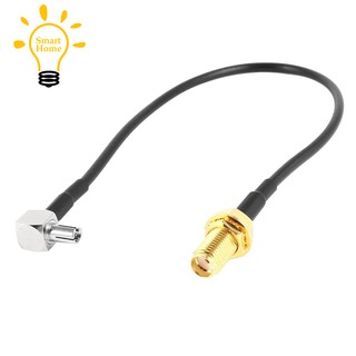 ♫♥♫SMA Female Jack to TS9 Male Right Angle Pigtail Coaxial Cable Antenna