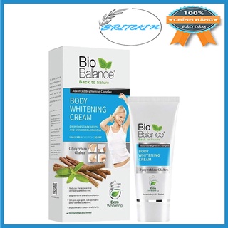 Kem Dưỡng Trắng Các Vùng Da Nhạy Cảm Nách, Bikini, Đầu Gối Bio Balance Body Whitening Cream 60ml