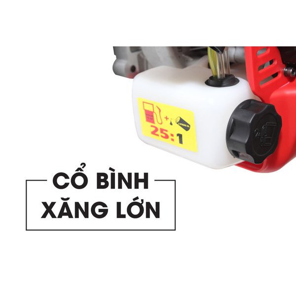 Máy khoan Đất Oshima 2P+ MŨI KHOAN 200, Máy khoan lỗ trồng cây OSHIMA 2P