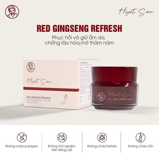 Kem Dưỡng face huyết sâm Bà Lão - Red Ginseng Refresh 20g