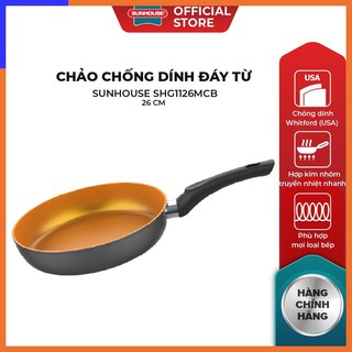 Chảo Chống Dính Đáy Từ SUNHOUSE MAMA SHG1126MCB 26 cm