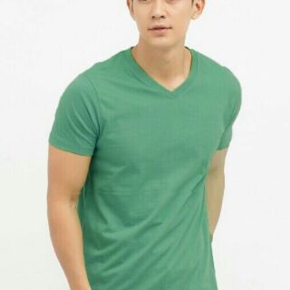 ÁO THUN CỔ TIM TRƠN COTTON CAO CẤP (14 màu)