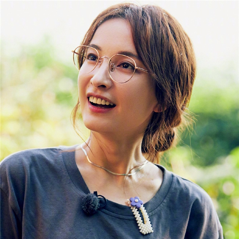 Mắt Kính Gọng Tròn Chống Ánh Sáng Xanh Thời Trang Cá Tính Cho Nam Nữ