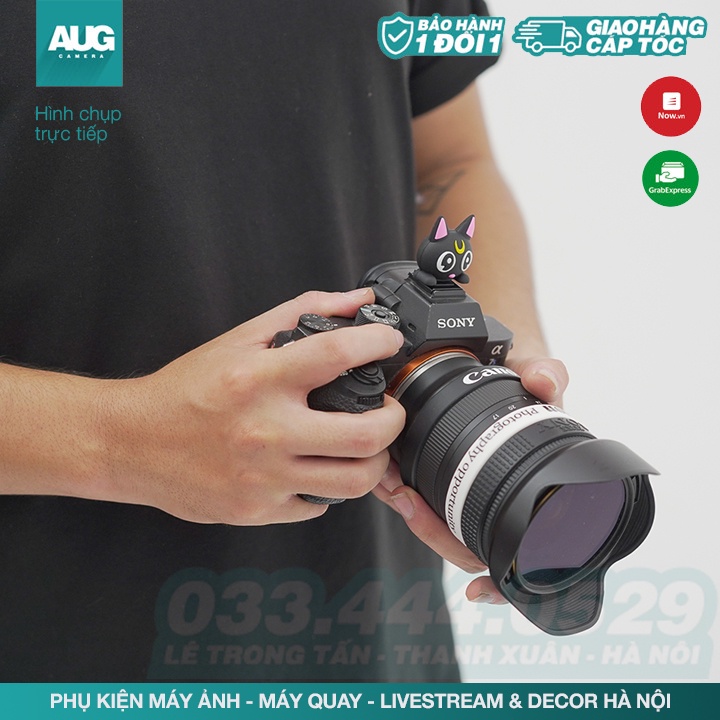 NẮP BẢO VỆ CHE CHÂN FLASH HOTSHOE MÁY ẢNH HÌNH HOẠT HÌNH NGỘ NGHĨNH - AUG Camera Hà Nội