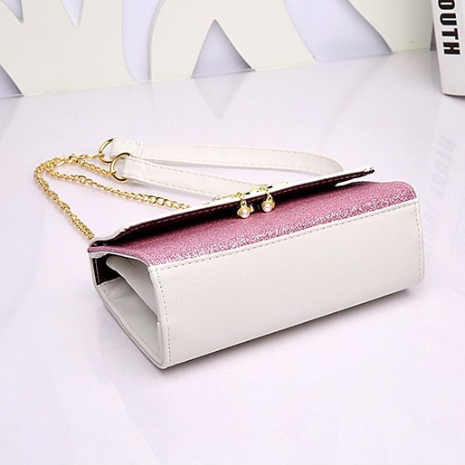 Túi Đeo Chéo, Túi Đeo Chéo T15 Thiên Nga  Màu Hồng