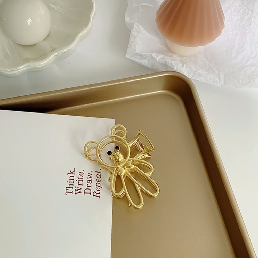 Kẹp Tóc Bằng Hợp Kim Nhiều Màu Sắc Phong Cách Hàn Quốc Cho Nữ