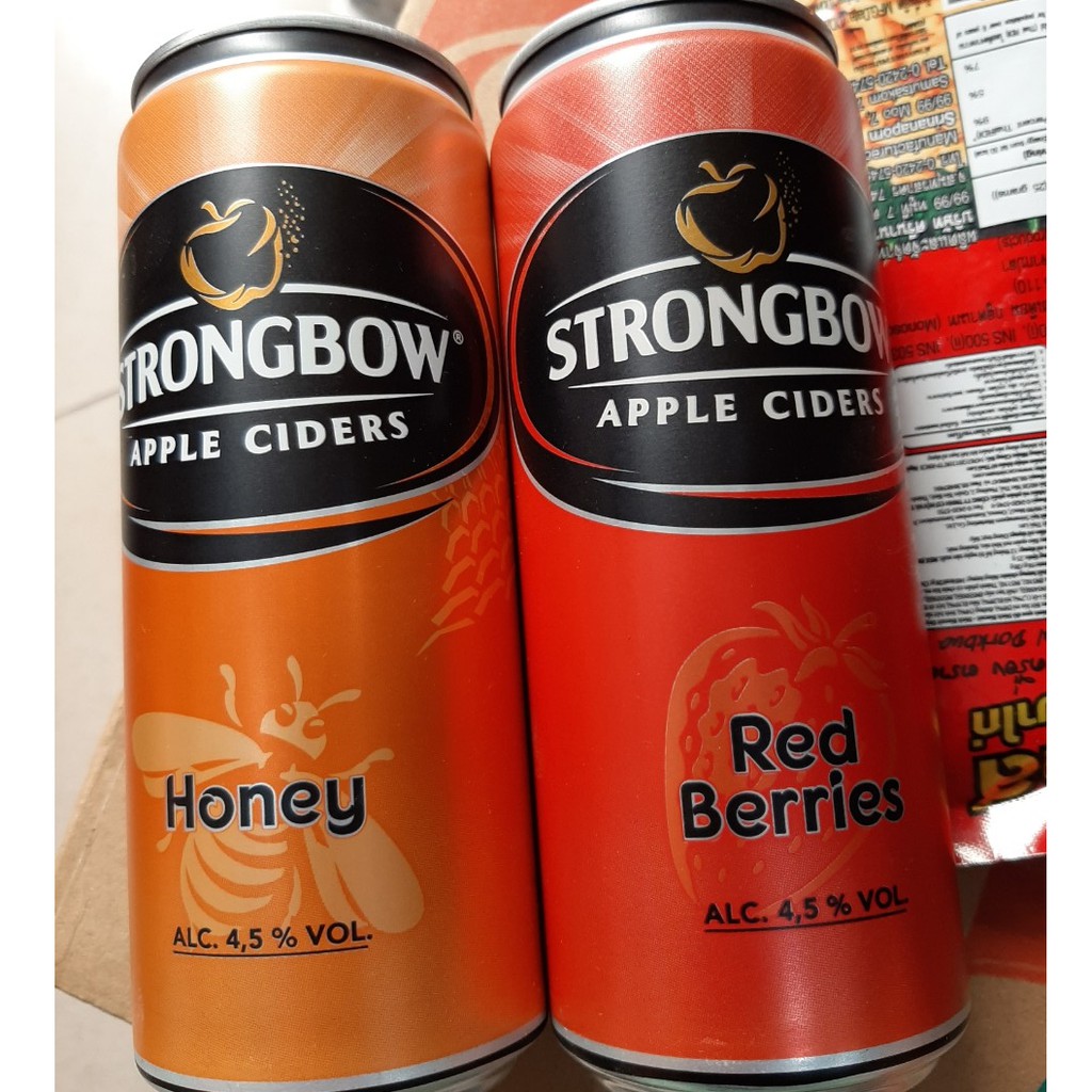 Nước táo lên men Strongbow dạng lon 330ml