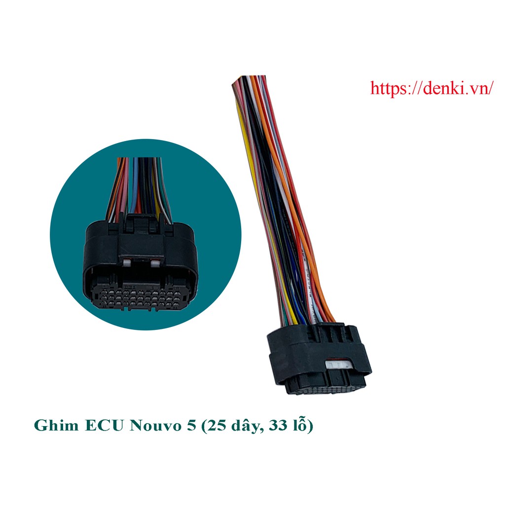 Dây Ghim Ecu dùng cho các dòng xe Yamaha hiệu DENKI
