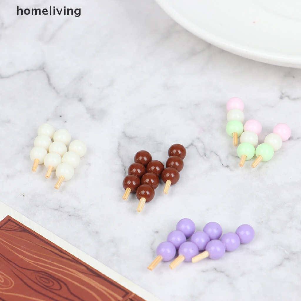 Set 3 Xiên Cơm Mini Hình Cá Phong Cách Nhật Bản Cho Nhà Búp Bê