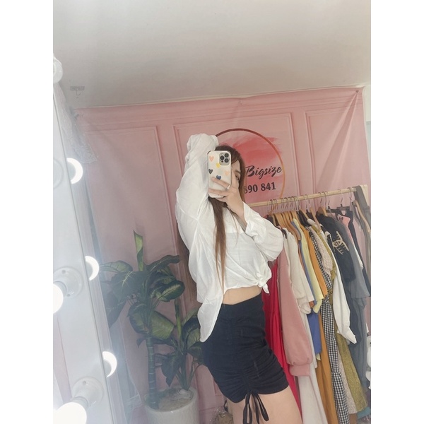 Chân váy body rút dây bigsize (55-90kg) hình thật mẫu | BigBuy360 - bigbuy360.vn