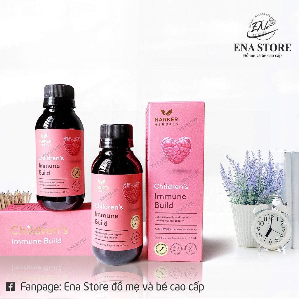 Siro Children's Immune Build Harker hồng 150ml