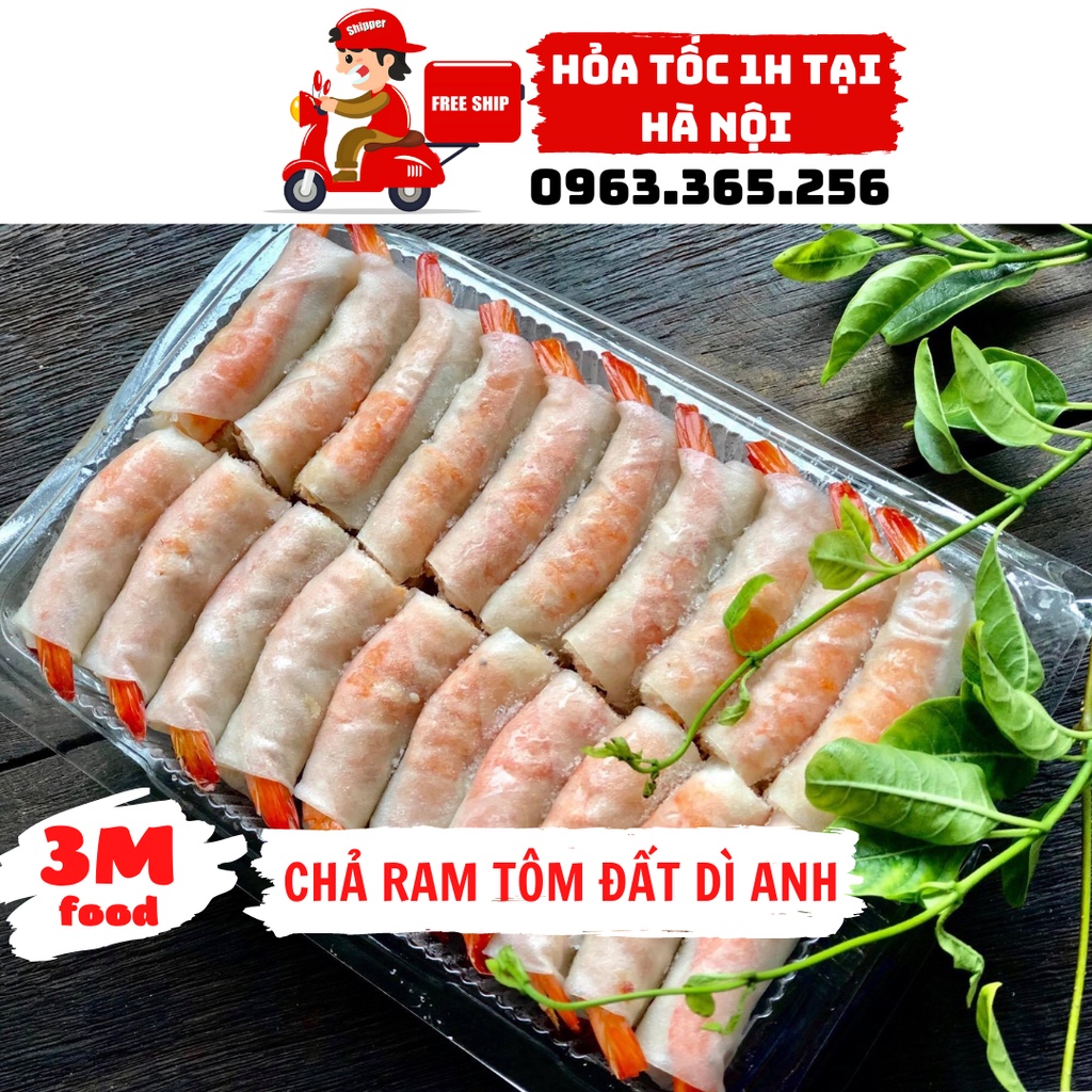 Chả Ram Tôm Đất BÌNH ĐỊNH to VIP - HIỆU Dì Anh  Hỏa tốc tại Hà Nội  3M