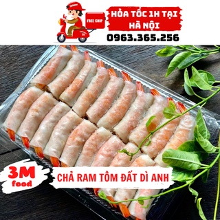 Chả Ram Tôm Đất BÌNH ĐỊNH to VIP - HIỆU Dì Anh [ Hỏa tốc tại Hà Nội ] 3M FOOD DS