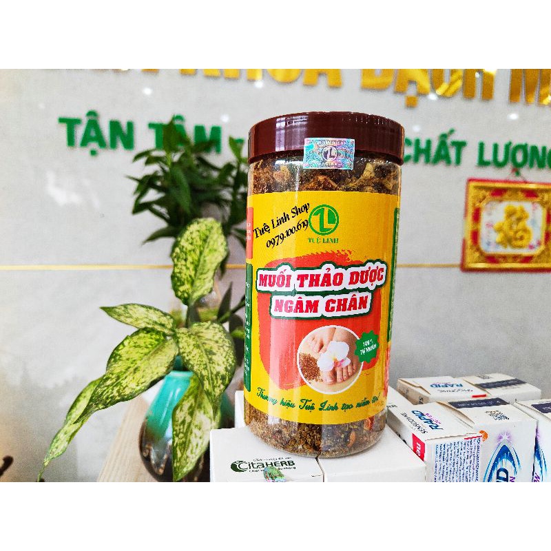 3kg muối thảo dược ngâm chân Tuệ Linh